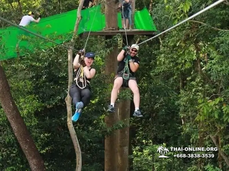Полет Тарзана Tree Top Trail и Tarzan Adventure в Паттайе фото 44