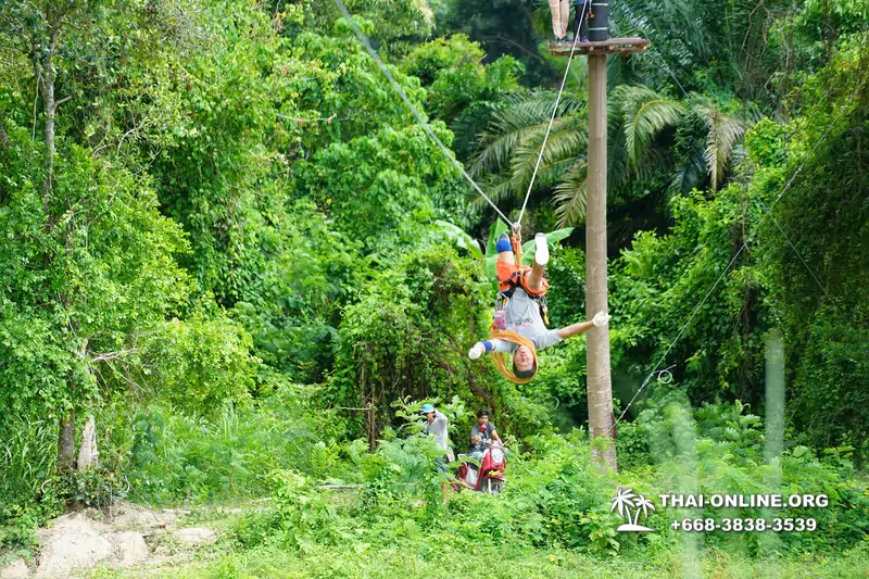 Tarzan Flight TreeTop Trail and Tarzan Adventure Pattaya Таиланд 12