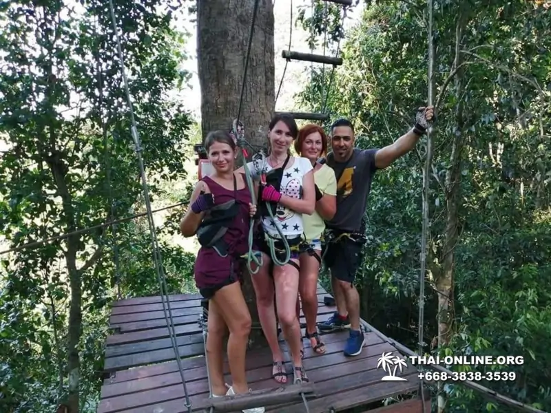 Tarzan Flight TreeTop Trail and Tarzan Adventure Pattaya Таиланд 21