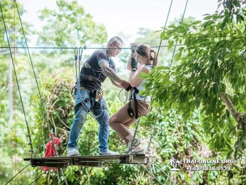 ГTarzan Flight TreeTop Trail and Tarzan Adventure Pattaya Таиланд 4