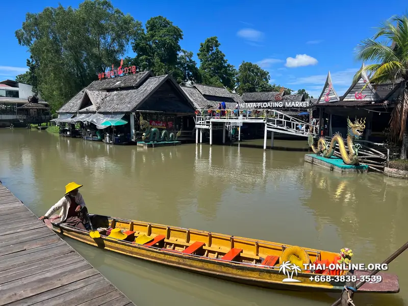 Pattaya Floating Market экскурсия Плавучий рынок в Паттайе - фото 18