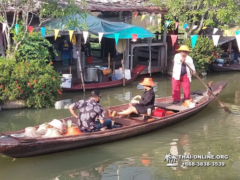 Pattaya Floating Market экскурсия Плавучий рынок в Паттайе - фото 33